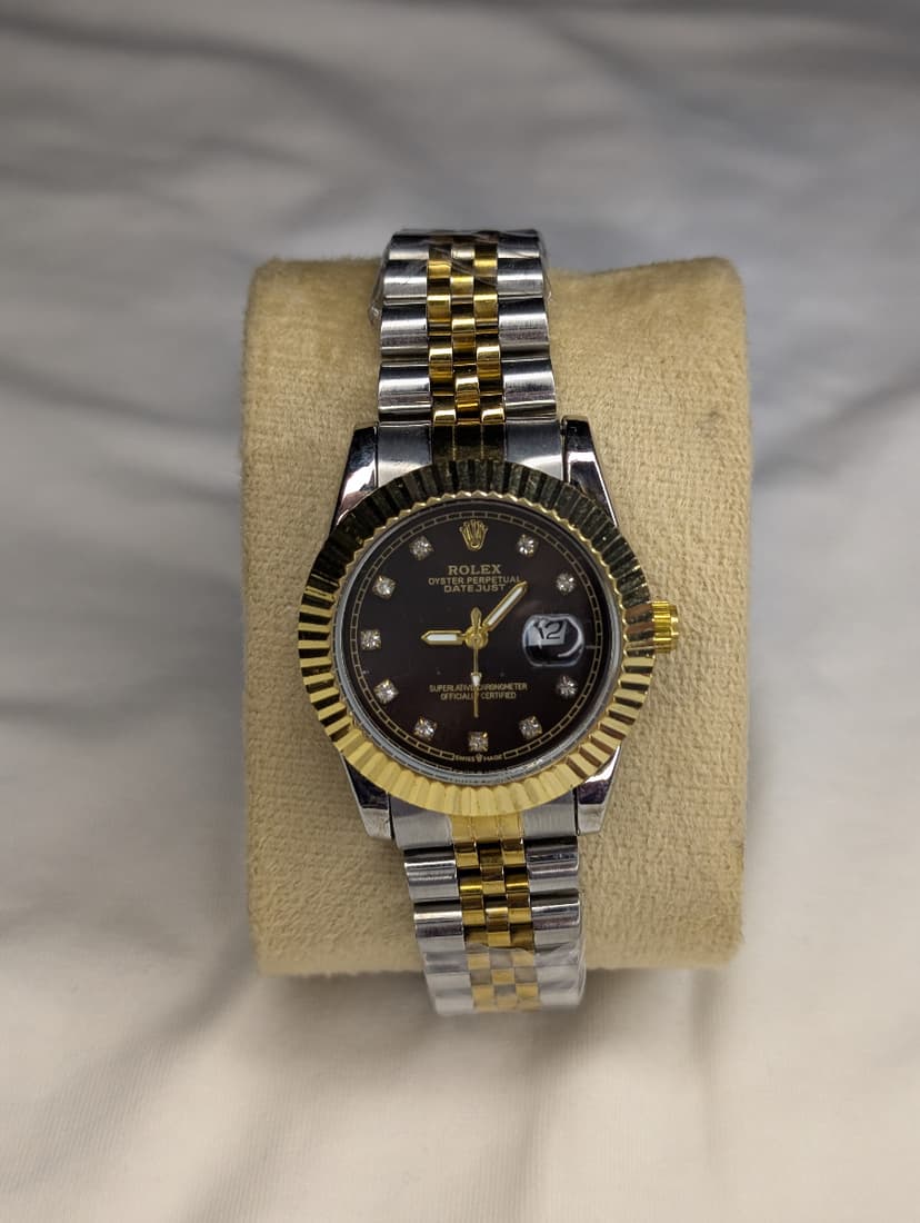 ROLEX BROWN DIAL