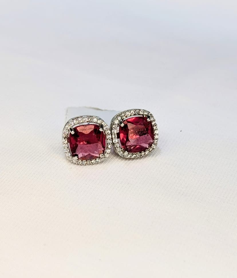 Ruby studs